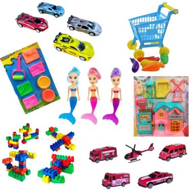 Imagem de Kit 50 brinquedo infantil para prenda festa junina infantil eventos diveros modelos dia das crianças