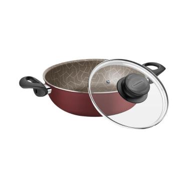 Imagem de Fritadeira Multiuso Tramontina Antiaderente Vermelho