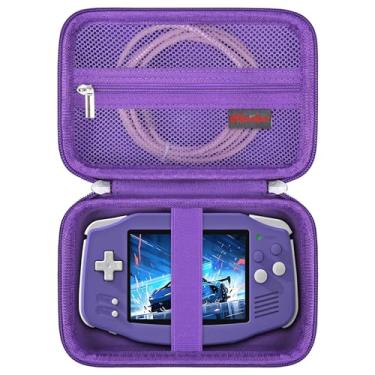 Imagem de Elonbo Estojo de transporte para consoles de jogos GiipGoop/Anbernic RG34XX Retro Portátil, RG34XX, clássico, retrô, console de jogos, bolsa de armazenamento, suporte organizador de jogos do sistema