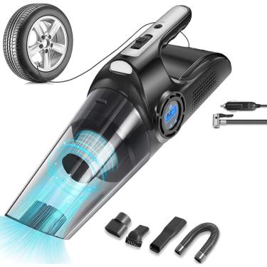Imagem de Aspirador de pó automático com compressor de ar pneumático sem fio