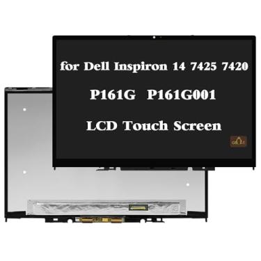 Imagem de GBOLE Substituição de tela para Dell Inspiron 14 7420 7425 2 em 1 Tela LCD Touch Screen Digitalizador Assembléia P161G P161G001 35.6 cm WUXGA 1920x1200 IPS