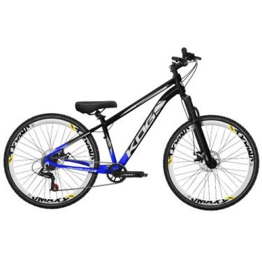 Imagem de Bicicleta Aro 29 KOG 1X7 Tipo Freeride Viking Hupi Gios, Cobalto degra