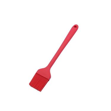 Imagem de Pincel Culinario De Silicone Vermelho 25X4Cm
