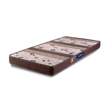 Imagem de Colchão Solteiro Espuma D20 Cayene 78x188x12 Marrom - King House