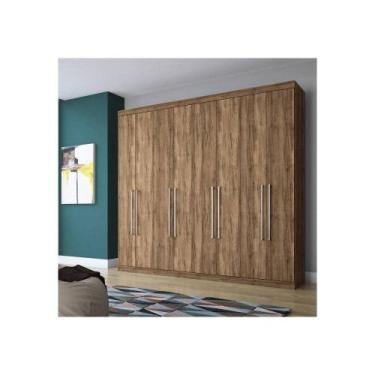 Imagem de Guarda-roupa Casal Havana Master vip 8 Portas Santos Andira - Santos A