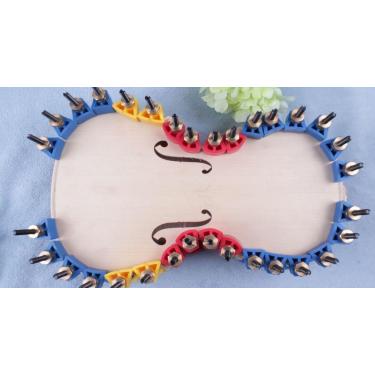 Imagem de Violino Que Faz Ferramentas De Reparo 4/4 Braçadeiras De Violino De Tamanho Completo Fixam Ferramentas De Violino Luthier, 32pcs