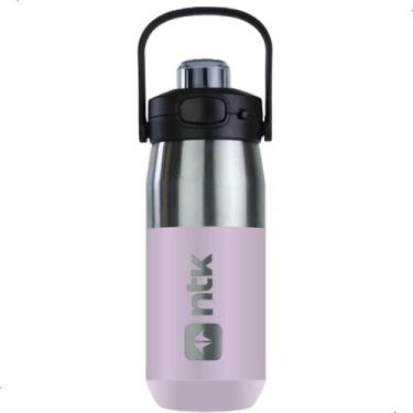 Imagem de Garrafa Térmica Inox 750ml Água Fria Quente Ntk Isomax Roxo - Nautika