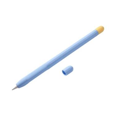 Imagem de Capa de Silicone para Apple Pencil 1 e 2 - Antiderrapante e com Cores 