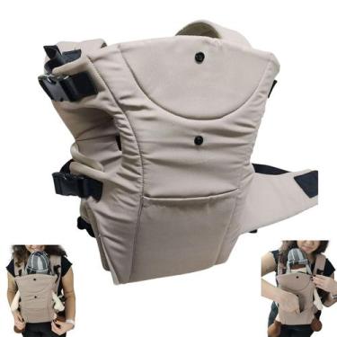 Imagem de Canguru Carregador Bebe Criança Sentado Passeio Viagem Bolso Alça Ajus