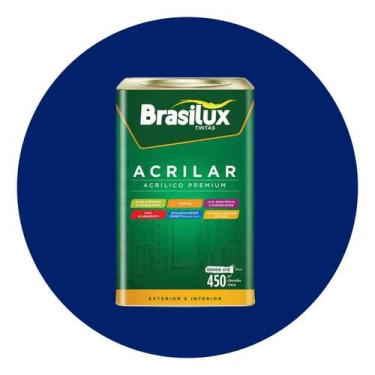 Imagem de Tinta Acrilica Premium Lavavel Acrilar 18L, Azul Profundo