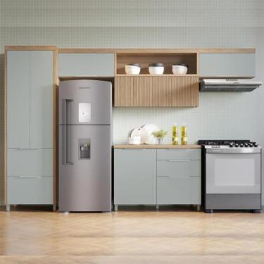 Imagem de Cozinha Completa 5 Peças 6 Portas 5 Gavetas 1 Nichos 100% MDF - Faura,