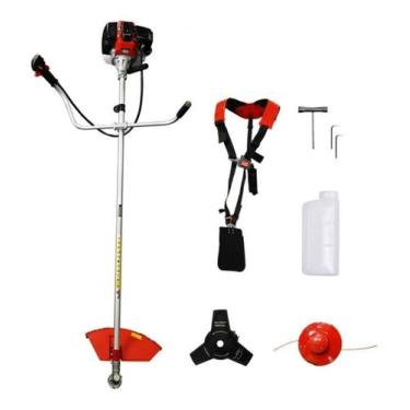 Imagem de Maquina De Cortar Grama Roçadeira Gasolina 52cc Grama Jardim - GAMMA