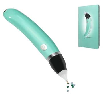 Imagem de Reofrey Canetas elétricas de pintura de diamante com bomba de vácuo – 2 pontas de substituição e 5 modos de sucção ajustáveis, ferramentas de arte de diamante automáticas recarregáveis, kit de