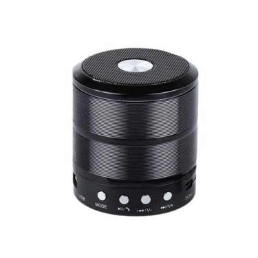 Imagem de Mini Caixinha De Som Bluethooth Speaker WS-887, Preto