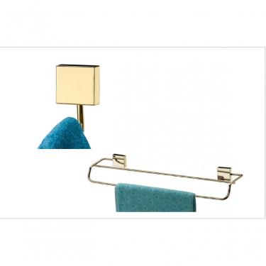 Imagem de Kit Banheiro Lavabo 2 Peças Dourado Future