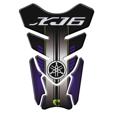 Imagem de Protetor De Tanque Adesivo Moto Yamaha Xj6 Azul Azul