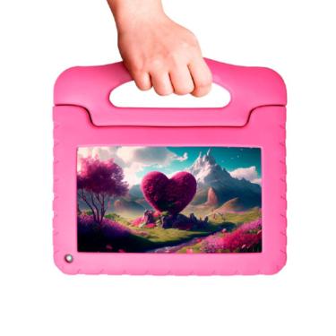 Imagem de Tablet Kid Pad 4gb 64gb Wi-fi - Nb411 Rosa Bivolt