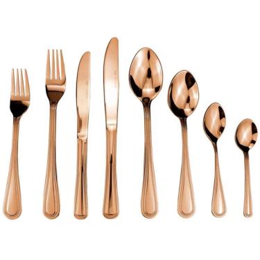 Imagem de Faqueiro 48 Peças Fracalanza Pearl Em Aço Inox Cobre