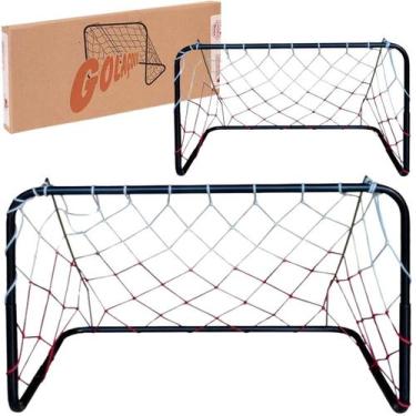 Imagem de Golzinho de Futebol com 2 Traves de Ferro e Rede - Oliveira - Oliveira