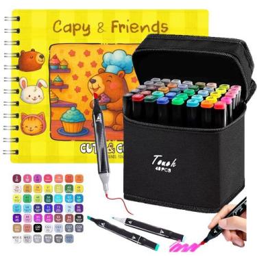 Imagem de Kit Completo Para Colorir Livro Estilo Bobbie Goods Capivara Capa Dura