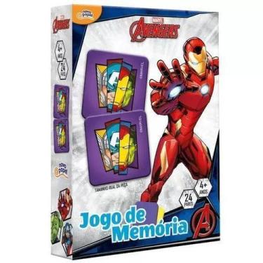 Imagem de Jogo da Memoria Vingadores R.8038 Toyster Única, Única, Único