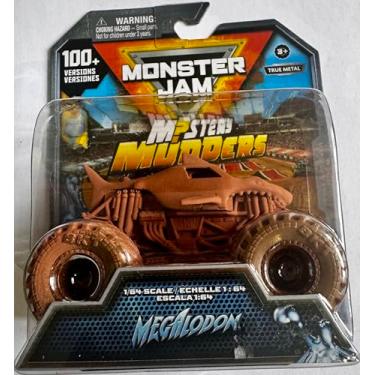 Imagem de Monster Jam Megalodon Die-Cast Monster Truck, Mystery Mudders Wash to Reveal, 1:64 Scale