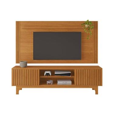 Imagem de Rack e Painel para TV até 70 Polegadas Trunfo JCM Móveis Cinamomo