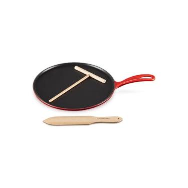 Imagem de Le Creuset Crepeira 27 cm Ferro Fundido Esmaltado Vermelho