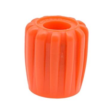Imagem de oshhni Botão da válvula do cilindro do tanque de mergulho autônomo antiderrapante acessórios portáteis leves para mergulho com snorkel peça de reposição, Laranja