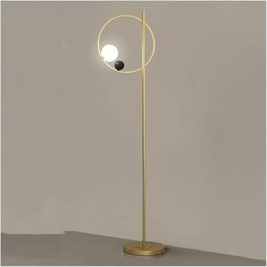 Imagem de Lâmpada De Pé Led Lâmpada De Assoalho Moderna Exclusiva Com Base De Metal Preto Lâmpada Alta De 66,9 Polegadas Para Sala De Estar Luz Quente Luz Branca Alta Luz De Poste Alto, Warm Light C
