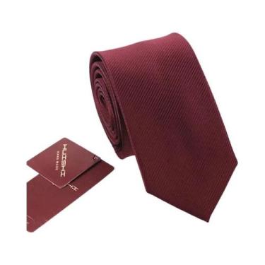 Imagem de Gravata Jacquard Masculina Azul Escuro - Impermeável, 8cm x 6cm - Para
