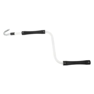 Imagem de VICASKY Manivela retrátil para toldo alça ergonômica para proteção solar ao ar livre fácil acessório de chuva design de armazenamento compacto adequado para sistemas retráteis