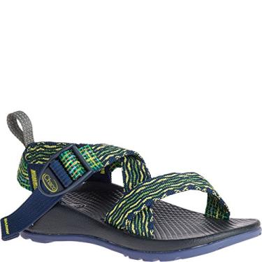 Imagem de Chaco Z1 Ecotread Sandália (Bebê/Criança pequena/Criança grande), Rio Green, 3 Little Kid