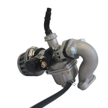 Imagem de CDHPOWER Carburador PZ19 melhorado para kit de motor a gás de dois tempos 48CC/66CC/80CC/100CC/110CC YD100/PK80/LD100/LD90/LD80 (com entrada de 48 a 45 mm)
