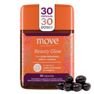 Imagem de Beauty Glow Multivitamínico Pele, Cabelo e Unha Move Skin Beauty 30 Cá