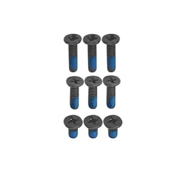 Imagem de Gintai 9 peças base inferior inferior parafusos de substituição para Lenovo 14e Chromebook 81MH 14W 81MQ/ Chromebook S345-14AST 81WX