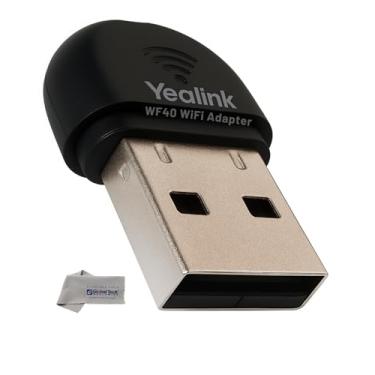 Imagem de Yealink WF40 Adaptador USB Wi-Fi Dongle para telefones de mesa - Modelos de telefone compatíveis - T46U, T48U, T43U, T44U, T42U, T46S, T48S, T42S, T41S, T53, T52S, T27G, T29G, T46G, T48G Global Teck