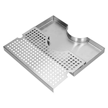 Imagem de YOUTHINK Bandeja de Gotejamento de Barra de Aço Inoxidável Com Aparência única e Brilhante para Manter a Barra Limpa Facilmente Limpa e Resistente à Torre de Cerveja de Cerveja Enferrujada Bandeja