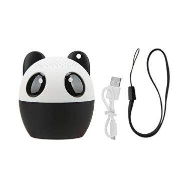 Imagem de Grcfumo Pet Mini Bluetooth, alto -falante Bluetooth, alto -falante de chuveiro, alto -falante animal sem fio de animais com função de selfie para crianças (Panda)