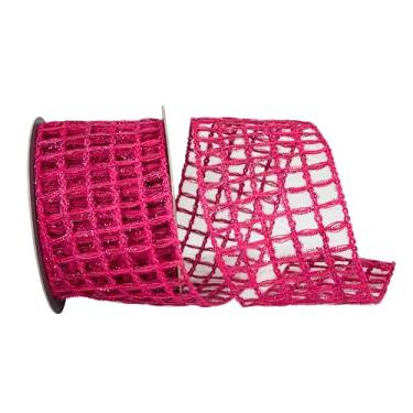 Imagem de Reliant Ribbon Grand Jute Box Sparkle Fúcsia Fita com fio