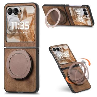 Imagem de Asuwish Compatível com Moto Razr 50 FGXXZJ Brown