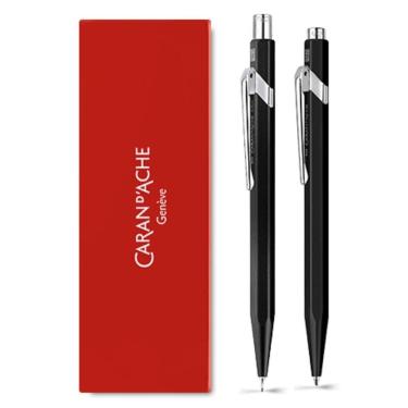 Imagem de Conjunto Caneta E Lapiseira Carand`Ache 849 Black