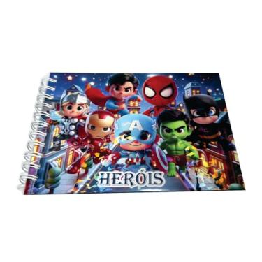 Imagem de Livro De Colorir Temático Estilo Bobbie Goods - Capa Dura Premium 50 Paginas De Desenhos Original 180g Folha Grossa Acetato