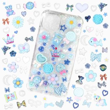 Imagem de Kit de 330 peças de berloques de lixo, pingentes de lixo para capas, pingentes de capa de telefone lixo, kit de capa de lixo com pingentes grandes grandes, pingentes de geleca, pingentes de unha,