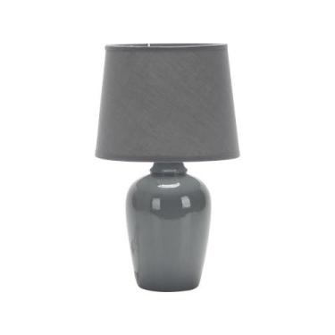 Imagem de Luminária Abajur De Cerâmica Pottery 32Cm E-27 - Taschibra