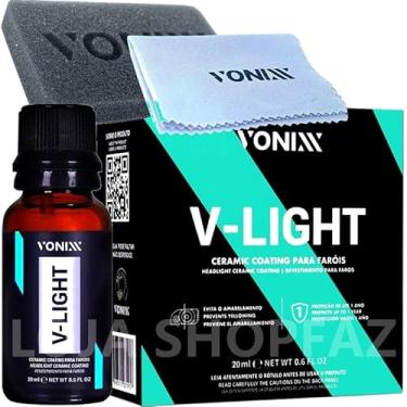 Imagem de V-Light Vitrificador de Faróis Vonixx 20ml Coating Tira Amarelado