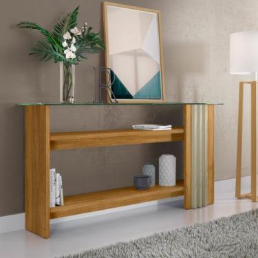 Imagem de Aparador Buffet Para Sala De Estar Frizz - 7 Decor - Madetec, Cumaru e