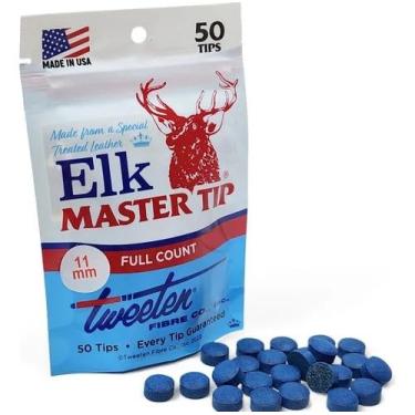 Imagem de Sola Ponteira Taco Bilhar Sinuca Master 11mm - pct 50 und