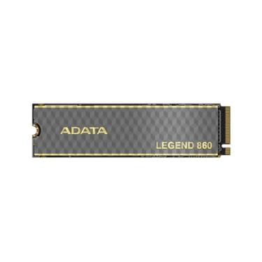 Imagem de SSD Adata Legend 860 500GB M.2 NVMe Gen4x4, Leitura 6000MB/s, Gravação 5000MB/s, Alta Performance e Compatibilidade com PS5 – SLEG-860-500GCS
