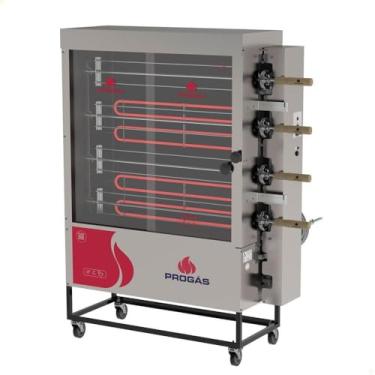 Imagem de Forno Assador Rotativo Elétrico Progás Pr-621 E 4 Espetos 220v P45916